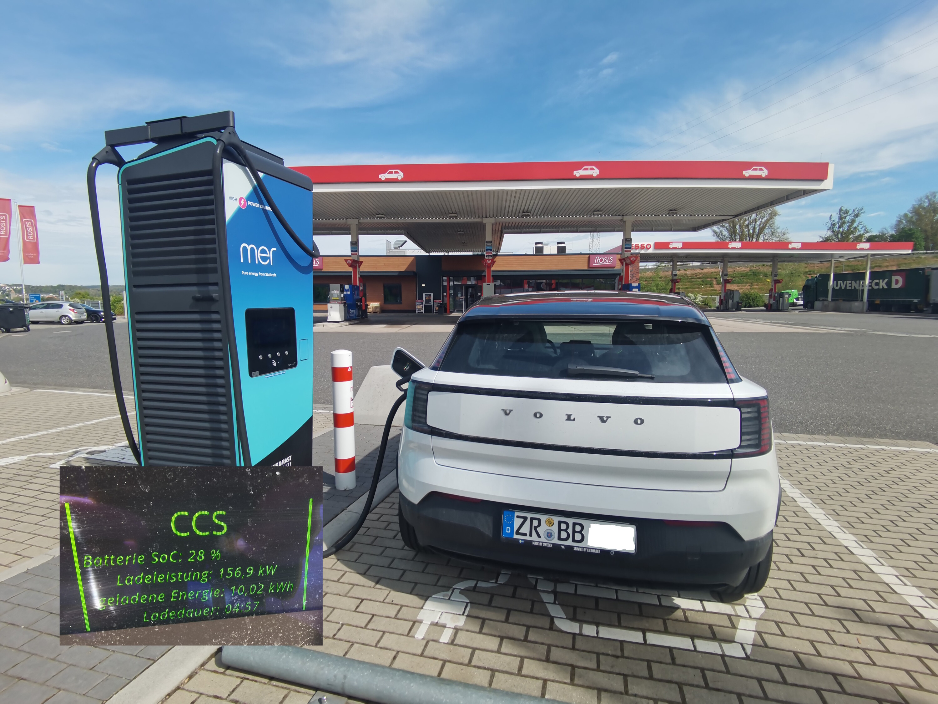 Laden Bad Hersfeld - 156kW - Ladeleistung wie versprochen